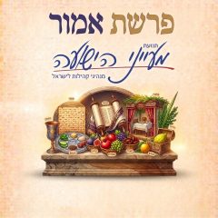 פרשת אמור – הרב משה פורת